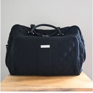 Vera Bradley weekender bag black